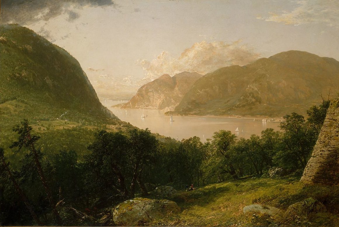 Hudson River School painting by John Frederick Kensett